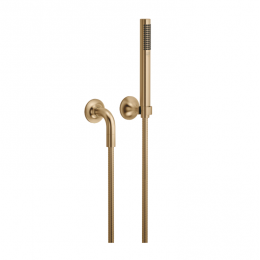 Душевой набор, Dornbracht, Vaia, цвет-латунь темная матовая (Dark Brass Brushed)