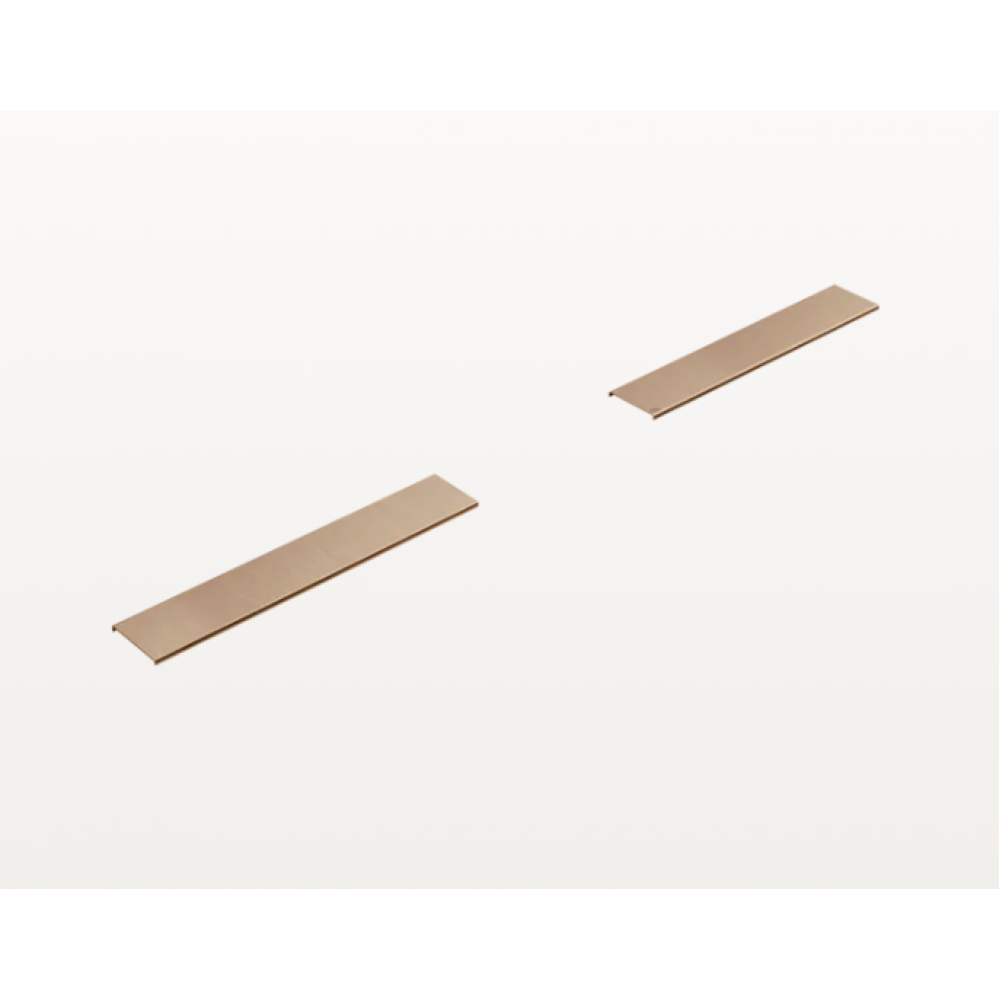 Дизайн-решетка, Gessi, Shower G Drains, боковая, 265+265, для артикула 67050 L=70cm, цвет-Warm Bronze Brushed PVD