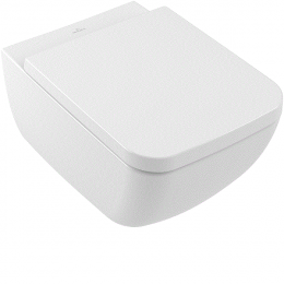 Сиденье для унитаза, Villeroy&Boch, Venticello, цвет-альпийский белый