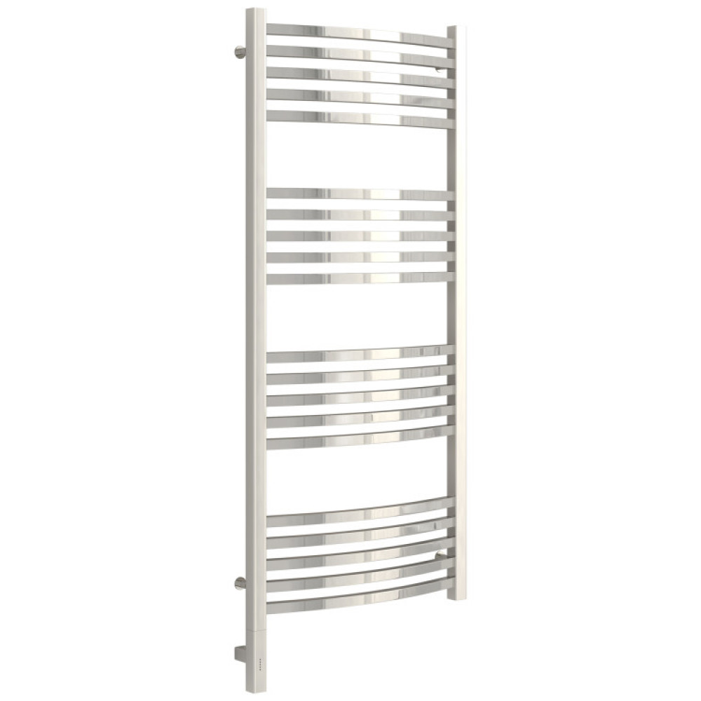 Полотенцесушитель, Сунержа, Аркус 3.0, шгв 530*106*1320, нижнее слева, МЭМ, цвет-сталь (без покрытия)