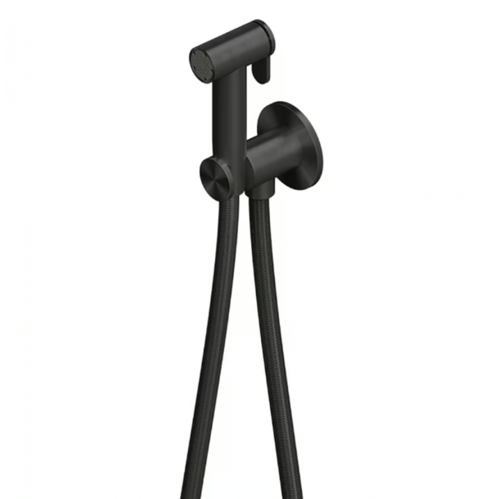 Гигиенический душ, Quadro design, Complements, цвет-золото черное (Black gold)