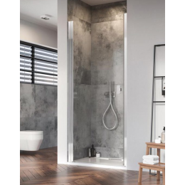 Дверь, Radaway, Nes 8 DWJ I, шв 700*2000, петли-слева, цвет фурнитуры-хром, цвет стекла-прозрачный, Easy Clean