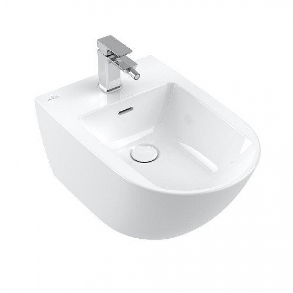 Биде, Villeroy&Boch, Architectura, подвесной, шгв 370*530*270, цвет-альпийский белый