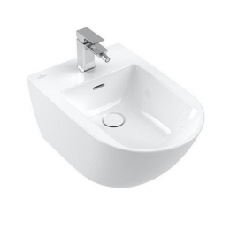 Биде, Villeroy&Boch, Architectura, подвесной, шгв 370*530*270, цвет-альпийский белый