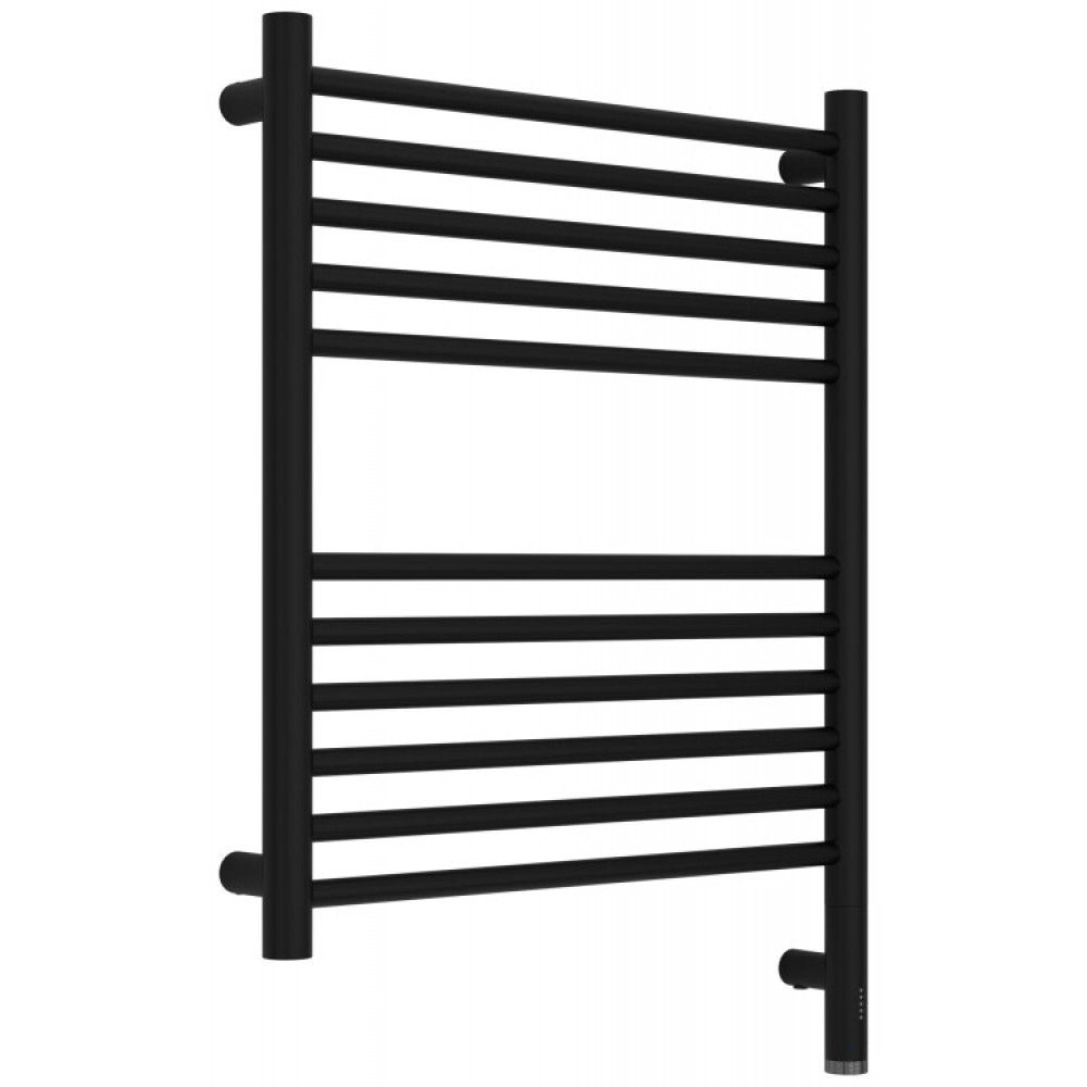 Полотенцесушитель, Сунержа, Богема 3.1, прямая, шгв 532*74*724, нижнее справа, МЭМ, цвет-чёрный матовый