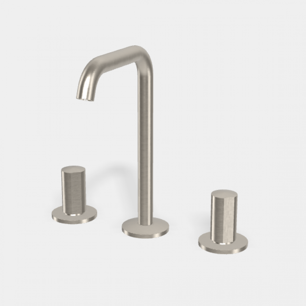 Смеситель для раковины, Fima Carlo Frattini, So, цвет-брашированный никель