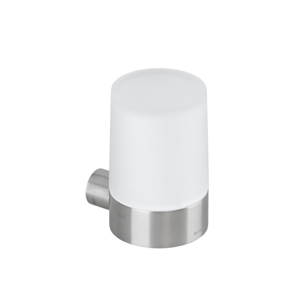 Дозатор для жидкого мыла, Splendy, Passion, нажимной снизу, шгв 77.5*98*126, цвет дозатора-хром