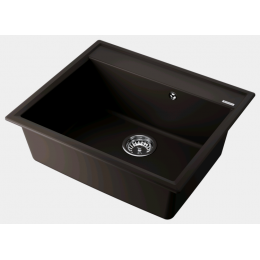Мойка, Omoikiri, Daisen, шгв 600*510*215, отверстия для смесителя-отсутствуют, цвет-espresso