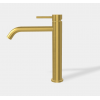 Смеситель для раковины, Fima Carlo Frattini, Spillo Up, цвет-брашированное золото