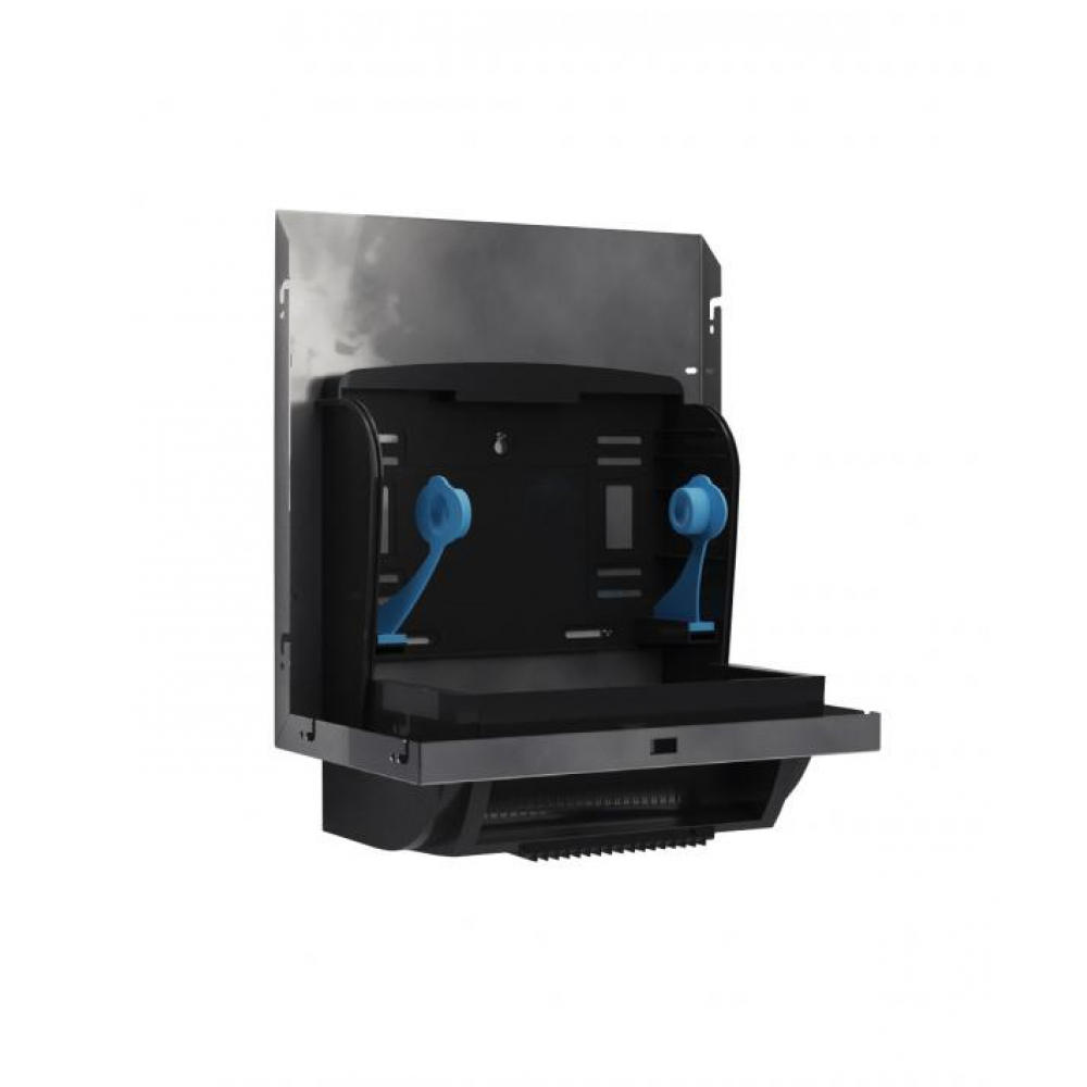 Диспенсер для бумажных полотенец, Nofer, сенсорный, ш 350, цвет-сталь