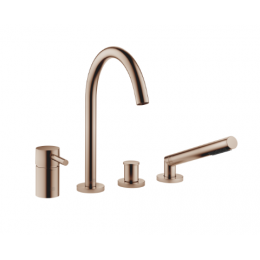 Смеситель для ванны и душа, Dornbracht, Meta, цвет-бронза сатинированная (Satin Bronze)