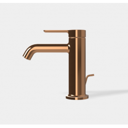 Смеситель для раковины, Fima Carlo Frattini, Snap, цвет-янтарная бронза