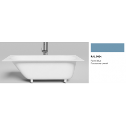 Ванна, Salini, Ornella, шгв 1700*750*600, цвет-RAL5024 матовый