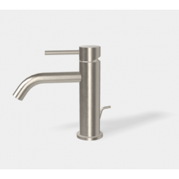 Смеситель для раковины, Fima Carlo Frattini, Spillo Up, цвет-брашированный никель