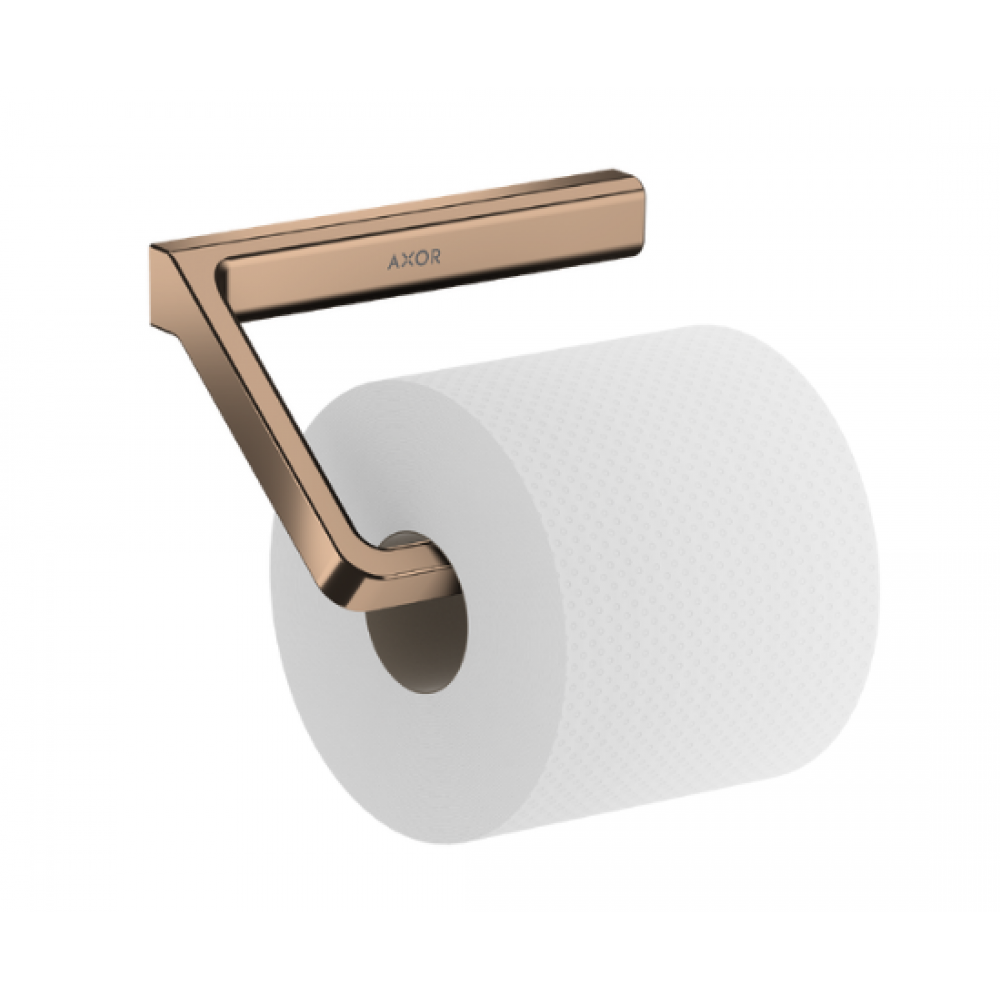 Бумагодержатель, Axor, Axor Universal Softsquare, шгв 143*81*71, цвет-полированное красное золото
