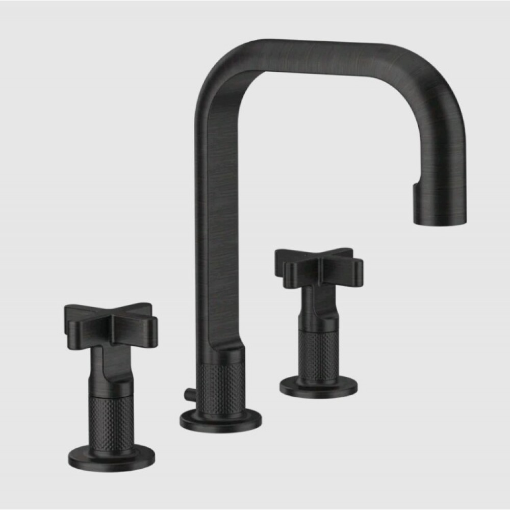 Смеситель для раковины, Gessi, Inciso, цвет-Aged Bronze