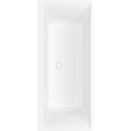 Ванна, Villeroy&Boch, Subway 3.0, шгв 1800*800*480, с системой наполнения ванны SilentFlow, цвет-камень белый (Stone White)