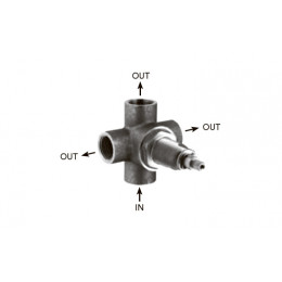 Внутренняя часть, Nicolazzi, назначение-дивертор на 3 потока воды, не окрашен