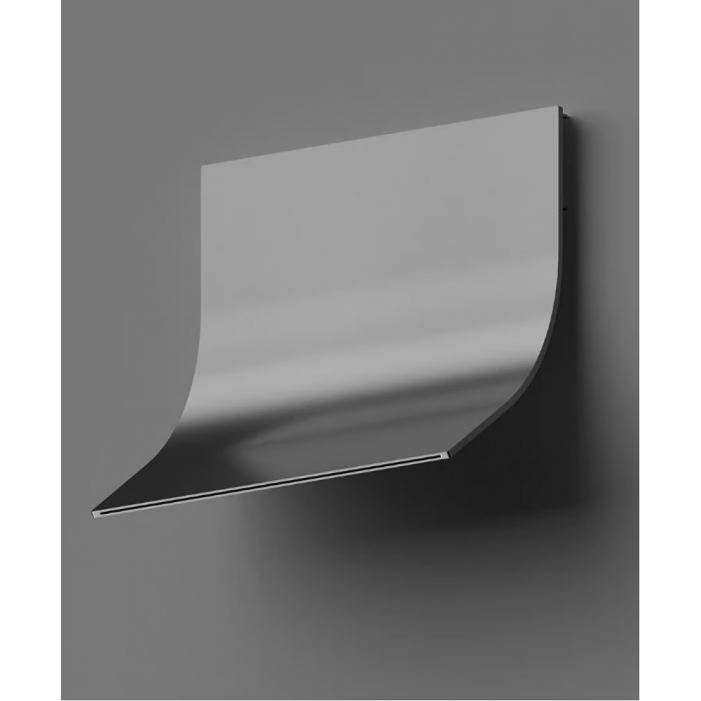 Излив, Quadro design, Complements, цвет-сталь брашированная