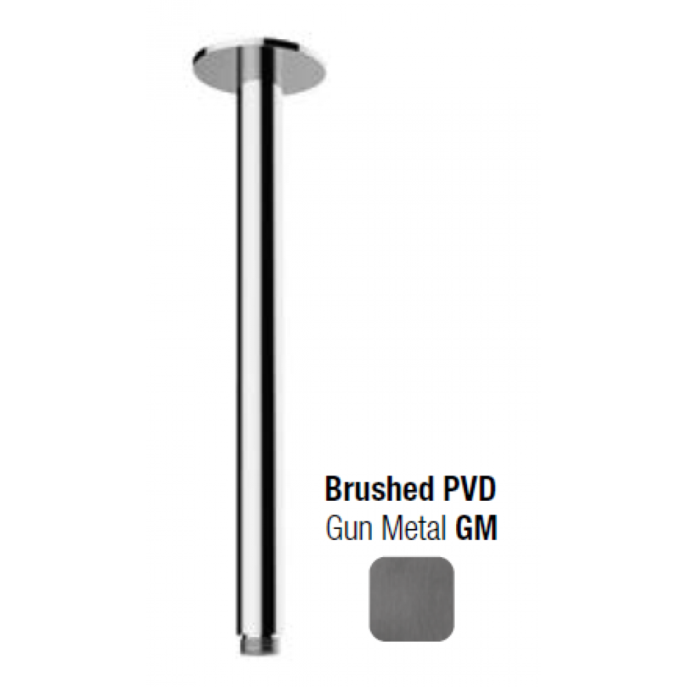 Держатель верхнего душа, Almar, Shower Arms, цвет-Gun Metal Brushed PVD (Товар заказной, возврату не подлежит)