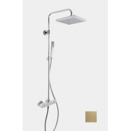 Душевая стойка, Fima Carlo Frattini, Shower column, цвет-шампань брашированная