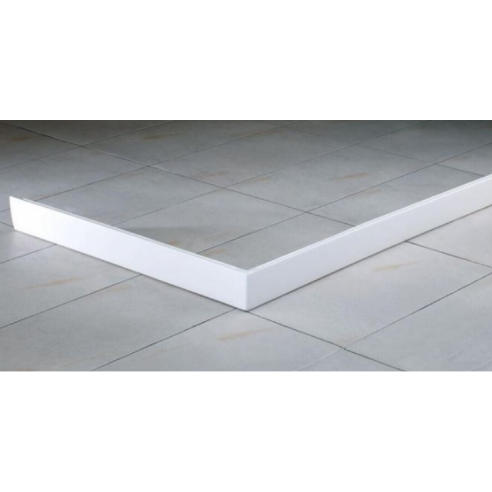 Фронтальная панель, Radaway, Paros C, для душевых поддонов, шгв, 800*800*95, белый