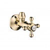 Вентиль, Dornbracht, Madison, угловой, 1/2", HOT, цвет-латунь (Brass, Polished Brass)