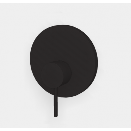 Смеситель для душа, Fima Carlo Frattini, Spillo Up, на 1 потребитель, цвет-черный матовый