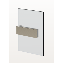 Зажим стена-стекло, Gessi, Shower outfit. DIAMANTATO, цвет-Finox Brushed Nickel