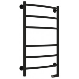 Полотенцесушитель, Сунержа, Галант 2.0, шгв 550*106-121*862, нижнее справа, МЭМ, цвет-черный матовый