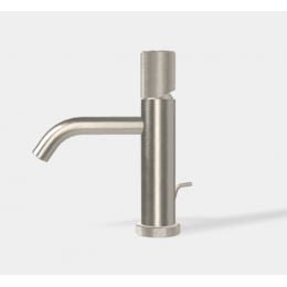 Смеситель для раковины, Fima Carlo Frattini, Spillo Tech, цвет-никель брашированный