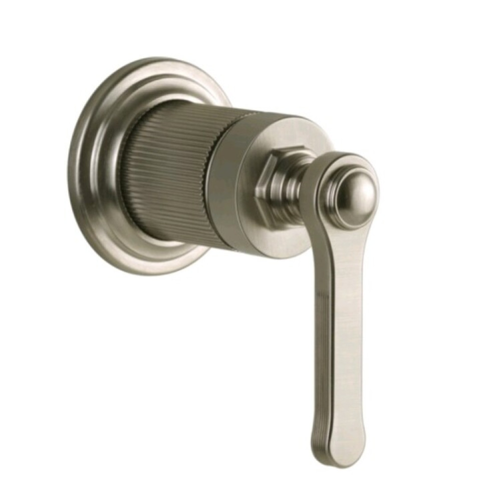 Смеситель для душа, Gessi, VENTI20, на 1 потребитель, цвет-Finox Brushed Nickel