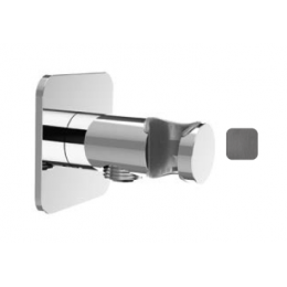 Шланговое подсоединение, Almar, Showers Accessories, цвет-Brushed PVD Gun Metal (Товар заказной, возврату не подлежит)