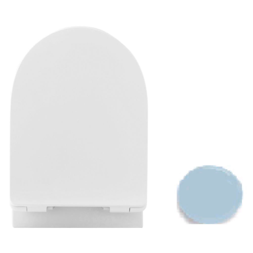 Сиденье для унитаза, Scarabeo, шг 360*505, цвет-Air glossy