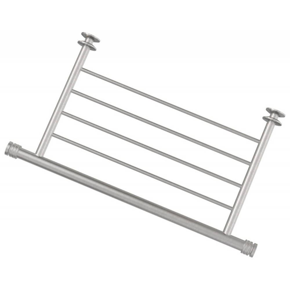 Полка, Сунержа, прямая 4П, д 370, материал-нержавеющая сталь, цвет-сатин
