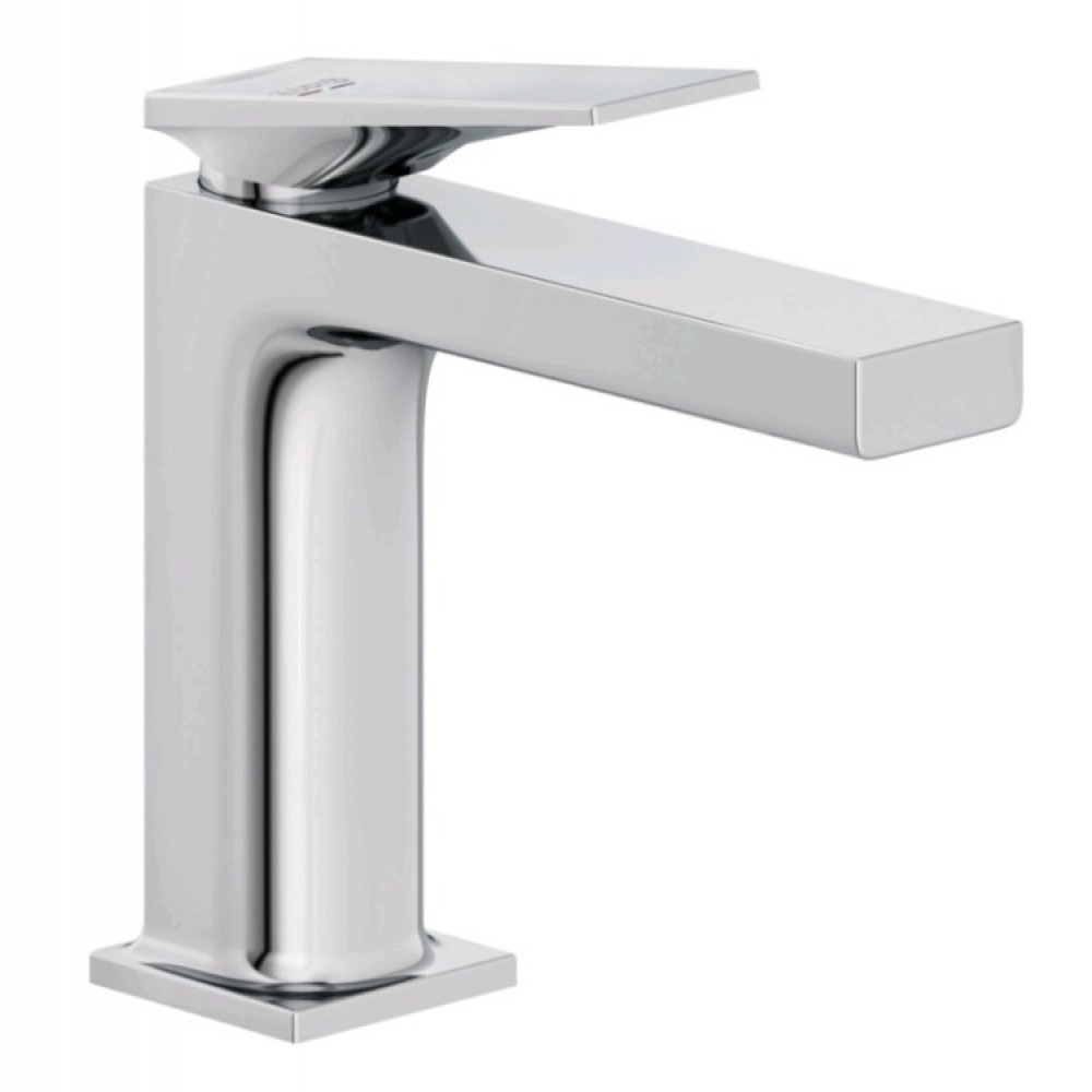 Смеситель для раковины, Kludi, DECUS, EcoPlus, цвет-хром