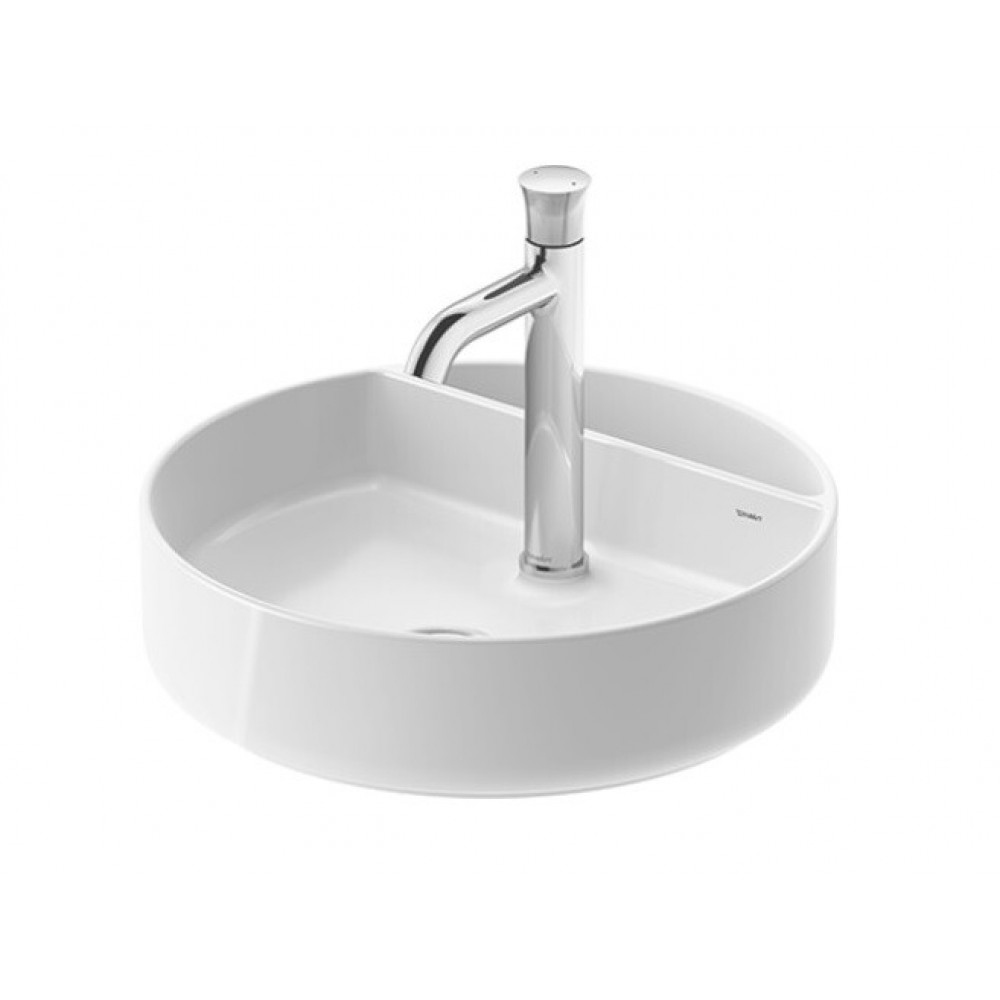 Раковина, Duravit, Bento Starck Box, шгв 460*460*140, отверстия для смесителя-1, HygieneGlaze, цвет-белый