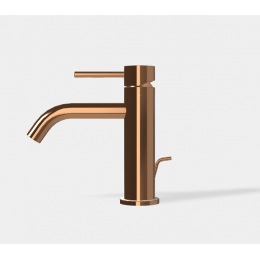 Смеситель для раковины, Fima Carlo Frattini, Spillo Up, цвет-бронза янтарная