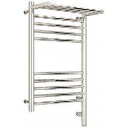 Полотенцесушитель, Сунержа, Богема 3.0, с 1 полкой, шгв 432*214*724, нижнее справа, МЭМ, цвет-сталь (без покрытия)