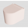 Унитаз, Alice, Form, подвесной, шгв 350*500*375, Aliglaze+, цвет-роза матовый (Rose matt)