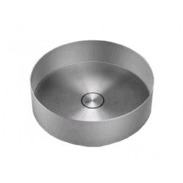 Раковина, Gessi, 316, шгв 400*400*125, отверстия для смесителя-отсутствуют, цвет -Warm Bronze Br. PVD