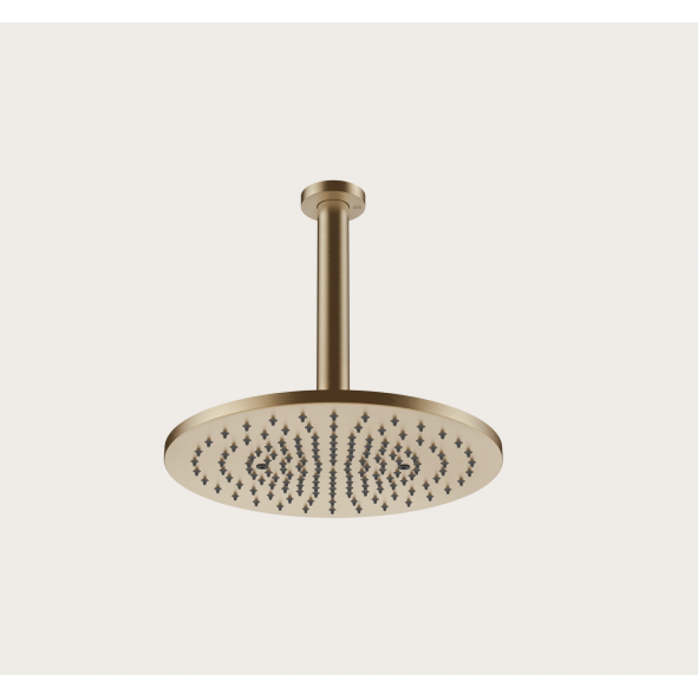 Верхний душ, Gessi, 300*300, цвет-Warm Bronze Brushed PVD