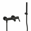 Смеситель для ванны и душа, Fantini, Torino, цвет-Deep Black PVD