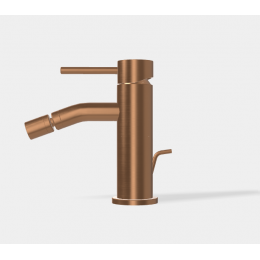 Смеситель для биде, Fima Carlo Frattini, Spillo Up, цвет-бронза брашированная янтарная