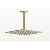 Верхний душ, Gessi, Rilievo, 250*250, цвет-Brushed Brass PVD