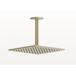 Верхний душ, Gessi, Rilievo, 250*250, цвет-Brushed Brass PVD