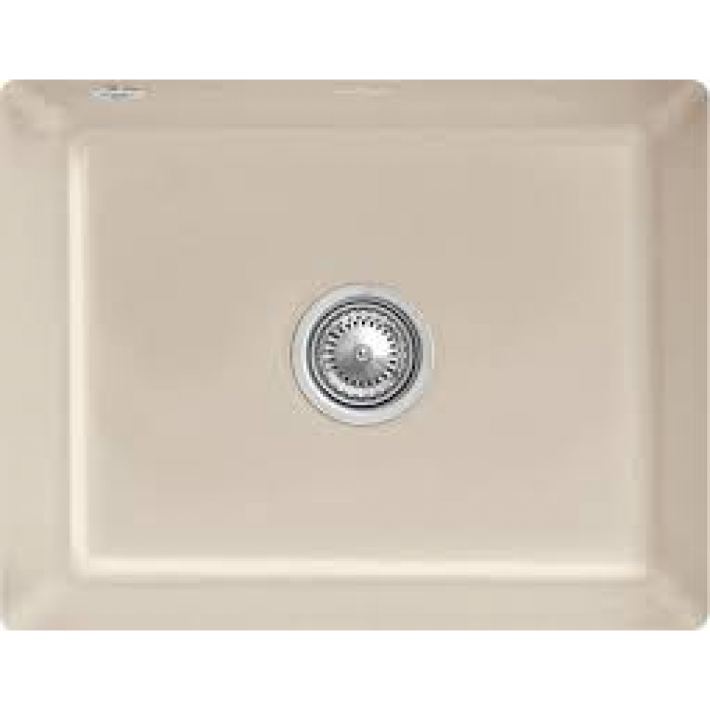 Мойка, Villeroy&Boch, Subway 60 SU, шгв 545*440*213, отверстия для смесителя-отсутствуют, CeramicPlus, цвет-Almond