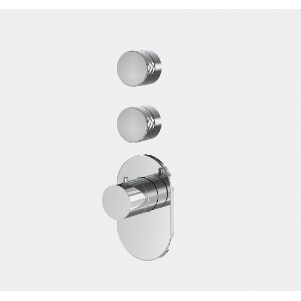 Смеситель для душа, Fima Carlo Frattini, Fimatherm, X COLLECTION, цвет-золото