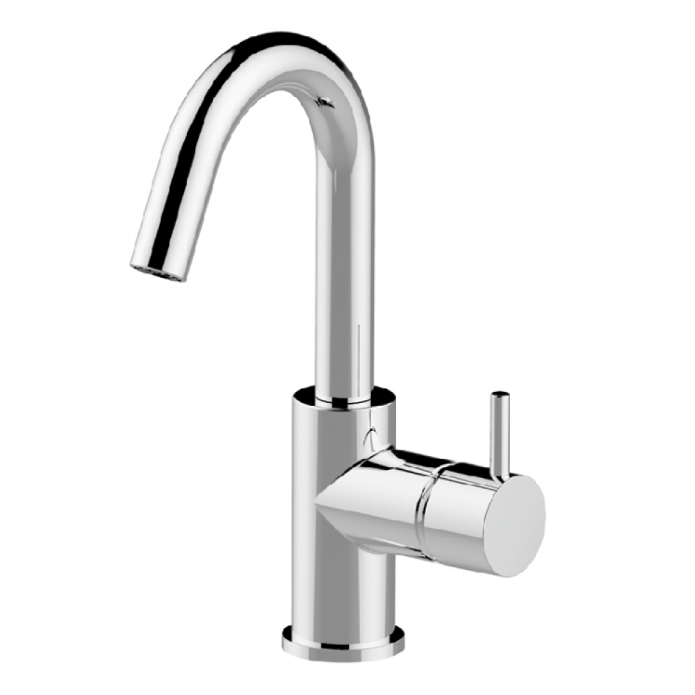 Смеситель для раковины, Cisal, Less New, цвет-Chrome