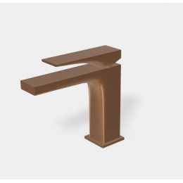 Смеситель для раковины, Fima Carlo Frattini, Zeta, цвет-брашированная янтарная бронза